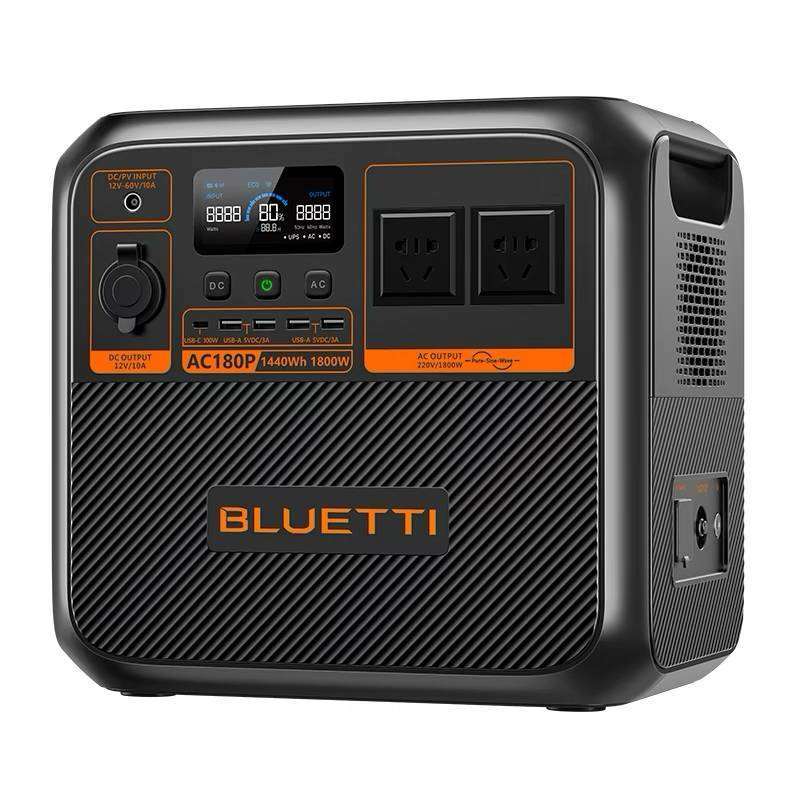 Bluetti (AC180P) Portable Power Station แบตเตอรี่สำรองพกพา สำหรับตั้งแคมป์ รับประกัน 2ปี