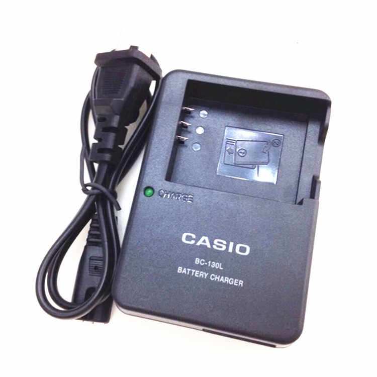 อุปกรณ์ชาร์จแบตเตอรี่กล้อง สําหรับ Casio NP130A EX-H35 ZR200 ZR3500 ZR5000 ZR5500