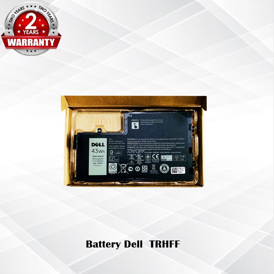 Battery Dell TRHFF / แบตเตอรี่โน๊ตบุ๊ค รุ่น 15 5000 5547 5445 5448 5545 5547 5548 14-5447 3450 3550 (แท้) *รับประกัน 2 ป