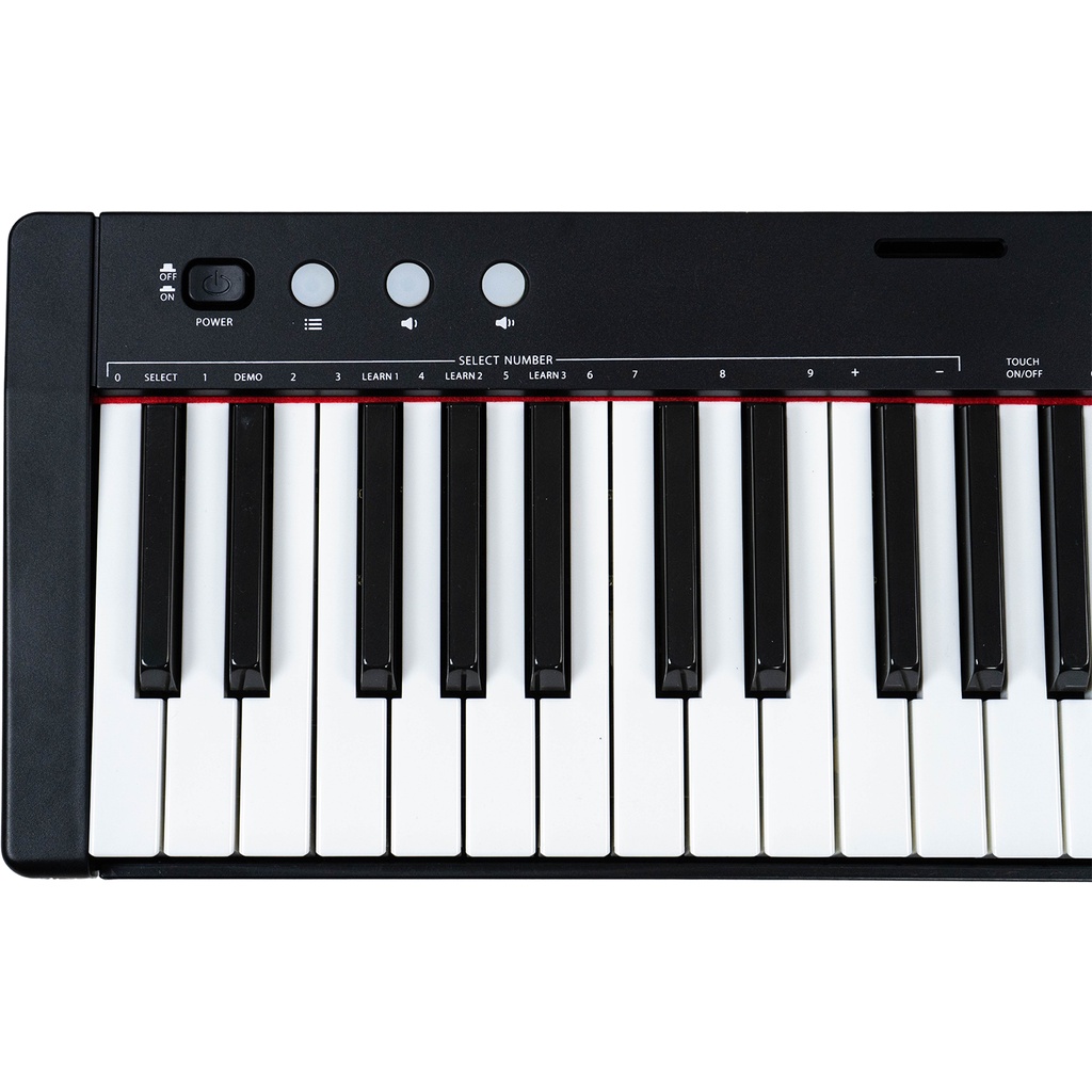 [ใส่โค้ดลด10%]Pastel POPPIANO 61 คีย์บอร์ด เปียโน 61คีย์ พร้อม Touching Key มีแบตเตอรี่ Piano Keyboard Organ Electone