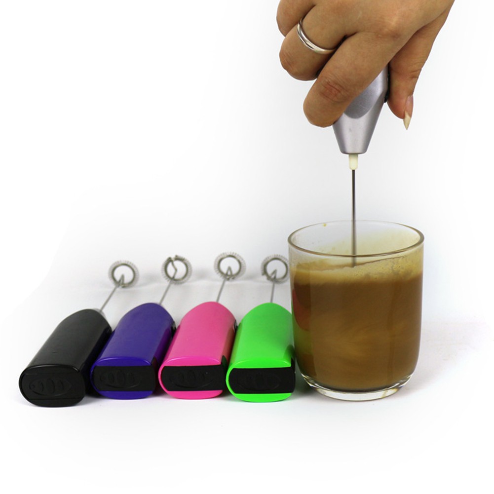[VIP] เครื่องตีฟองนม กาแฟ แบบมือถือ ใช้แบตเตอรี่ สําหรับลาเต้ คาปูชิโน่
