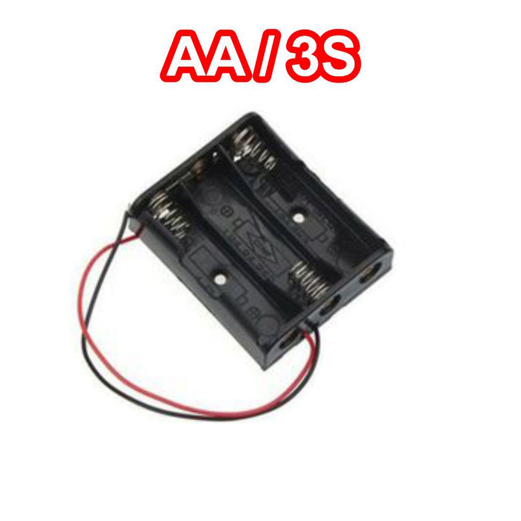รางถ่าน AA รังถ่าน รางแบตเตอรี่ รางแบตลิเทียม Case Li-ion Battery Holder Storage