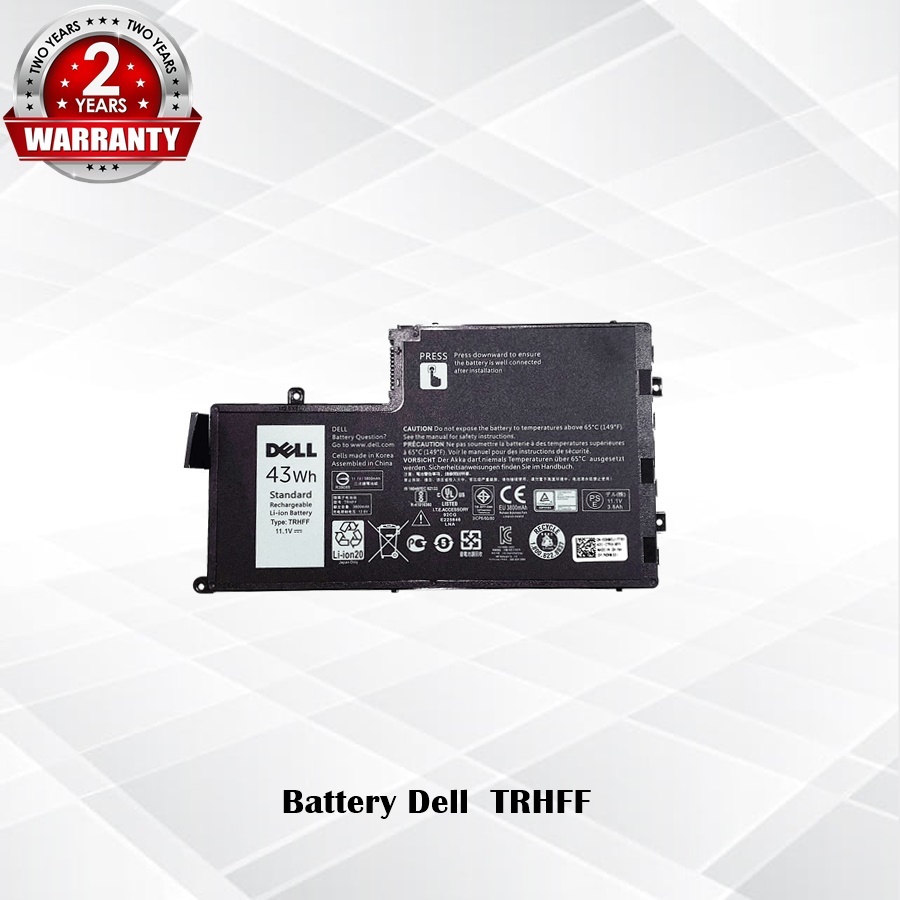 Battery Dell TRHFF / แบตเตอรี่โน๊ตบุ๊ค รุ่น 15 5000 5547 5445 5448 5545 5547 5548 14-5447 3450 3550 (แท้) *รับประกัน 2 ป