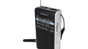 Retekess PR15 Pocket NOAA Weather Radio Am Fm วิทยุพกพา ทรานซิสเตอร์ ขนาดเล็ก ใช้แบตเตอรี่ AAA สําหรับเดินป่า ตั้งแคมป์ (สีเงิน สีดํา)