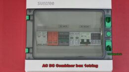 ตู้คอมบายเนอร์สำหรับระบบโซล่าเซลล์ OnGrid AC-DC Combiner box 1String โซล่าเซลล์ระบบออนกริดขนาด 1.5-5Kw