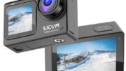 SJCAM SJ8 Dual Screen 4K/30fps Sports Action Camera  Dual Touch Screen Display Super Night Vision 30m Waterproof + 1 Extra Battery แบตเตอรี่ แบตสำรอง กล้องกันน้ำ กล้องแอคชั่น