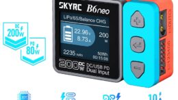 Skyrc B6 neo อุปกรณ์ชาร์จแบตเตอรี่อัจฉริยะ DC 200W PD 80W LiPo