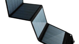 【พร้อมส่ง】Portable Solar Panel 60W โซลาร์เซลล์บ้านกลางแจ้ง/แคมป์ปิ้ง พับเก็บได้ วัสดุกันน้ำ ประกัน1ปี แผงโซล่าเซลล์พกพา