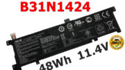 ASUS แบตเตอรี่ B31N1424 ของแท้ (สำหรับ K401 K401L K401LB K401LX K401UB) ASUS Battery Notebook อัสซุส แบตเตอรี่โน๊ตบุ๊ค