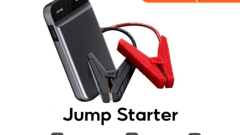 Portable Car Jump Starter PS01 จั้มสตาร์ทรถยนต์ แบตเตอรี่ เป็น power bank ได้ เครื่องชาร์จรถยนต์แบบพกพา จััมพ์สตาร